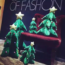 Santa Christmas Tree Decorations Tree Music Luminous Plush Toy Paparazzi Christmas Gifts Pendulum decorations