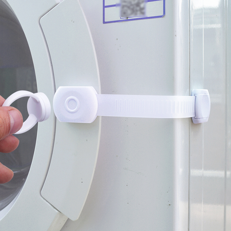 Key Paragraph Baby Adjustable Safety Lock Children Drawers Cabinet Door Freezer Water Dispenser Safety Lock 5 Lock 2 Key-Taobao