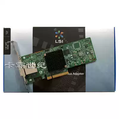 LSI SAS 9300-8e SAS3008 12Gb sHBA card supports 16t hard drive color package warranty for three years