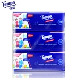 Tempo модернизировал 4 слоя мягкой накачки без запаха бумаги 90 насоса*3 упаковки гибкой нативной деревянной пульпы влажной воды, гибкой и обоих