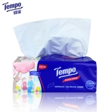 Tempo модернизировал 4 слоя мягкой накачки без запаха бумаги 90 насоса*3 упаковки гибкой нативной деревянной пульпы влажной воды, гибкой и обоих