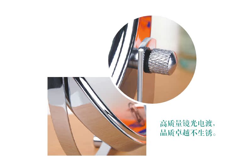 Gương trang điểm hai mặt phóng to máy tính để bàn công chúa gương thời trang lớn gương gương dễ thương gương - Gương gương trang điểm treo tường