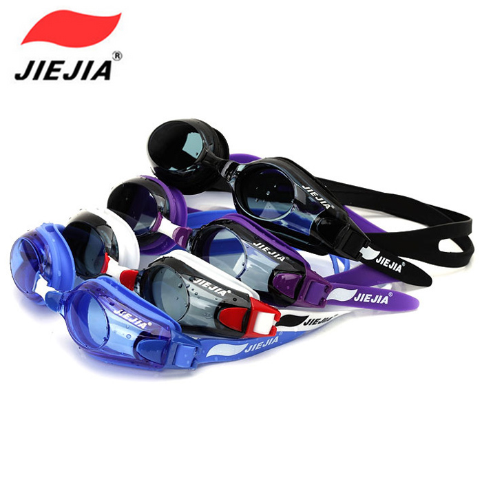 Clear racing waterproof anti-fog goggles for adult men and women universal flat goggles swimming equipment