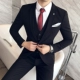 A465A-SJT04 Черный набор из двух частей [костюм+брюки]
