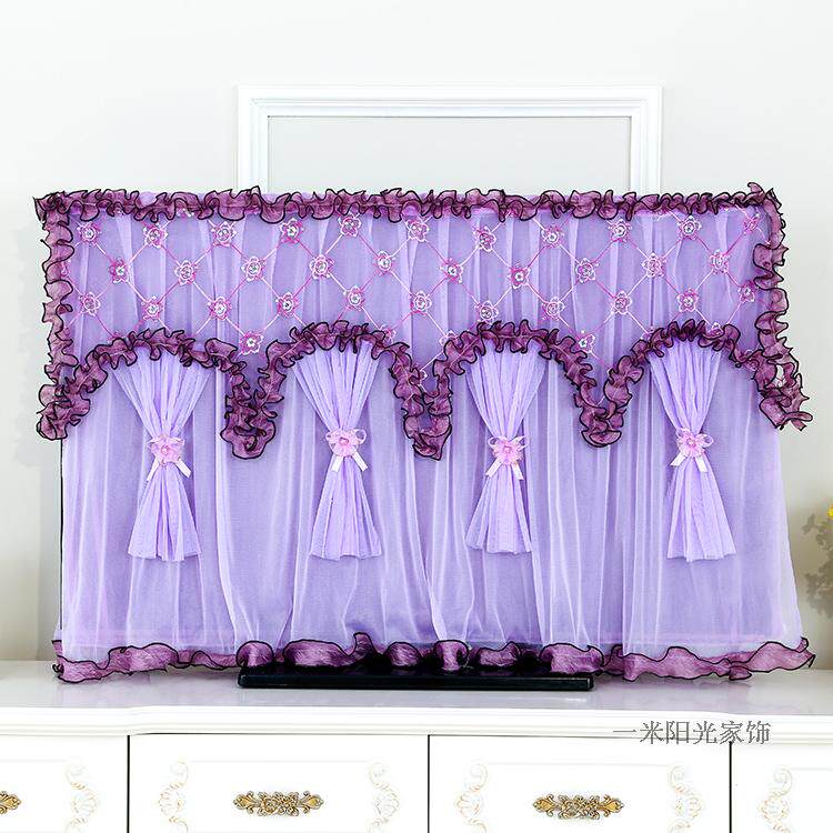 42 inch liquid crystal 55 TV cover 50 inch 40 wall-mounted TV cover 65 dust cover 60 cover cloth 49 lace 32-Taobao