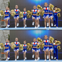Childrens cheerleading performance clothes kindergarten cheerleading dance clothes boys aerobics gymnastics Girls performance costumes