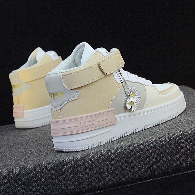 Counter same Supreme men's and women's shoes Daisy Tide brand breathable sports couple high-barrel shoes