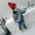 Bé gái mùa đông 1-3-4-5-8 tuổi bé cộng với quần jean nhung dày trẻ em quần dài Phiên bản Hàn Quốc đại dương 6