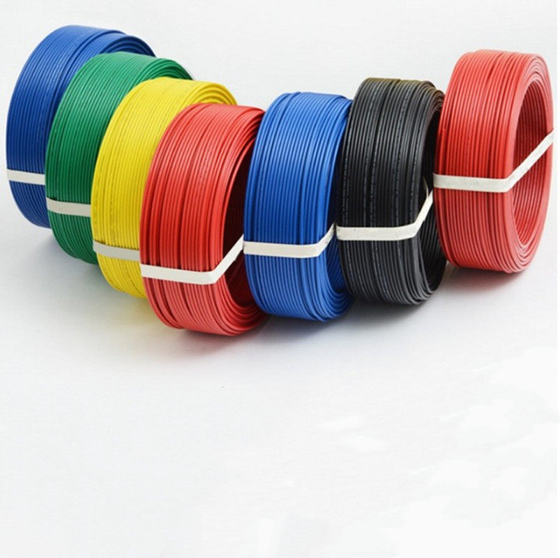 Single-core multi-strand flexible wire Pure copper wire RV2 5 square electronic wire Signal wire Control wire RV wire