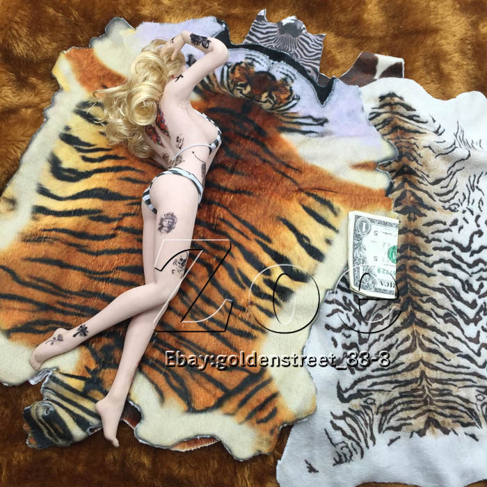 1 6 Soldier simulation carpet Tiger skin carpet TBLeague phicen UD4 0 KZCR04
