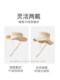 Children's sun protection hat, summer boy hat, baby fisherman hat, quick-drying large brim, girl's sun visor, thin basin hat