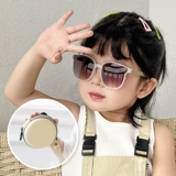 Детские складные солнцезащитные очки для мальчиков на солнечной энергии, семейный стиль