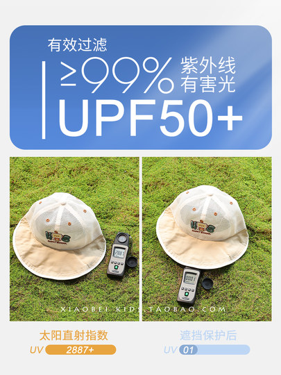 Children's sun hat, boy's hat, summer boy's sun hat, baby mesh breathable girl's sun hat, fisherman hat