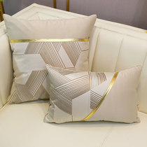 Modern light and luxurious wind cushions with pillow living room sofa Nordic minimis large backrest headboard waist pillow with core European-style extravaganza