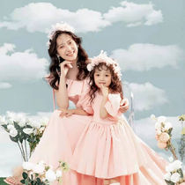 Shadow Building New Children Parent-child Themed Photo Background Cloth Pure Handmade Boutique Art Writing Real Spray Painted Photo B