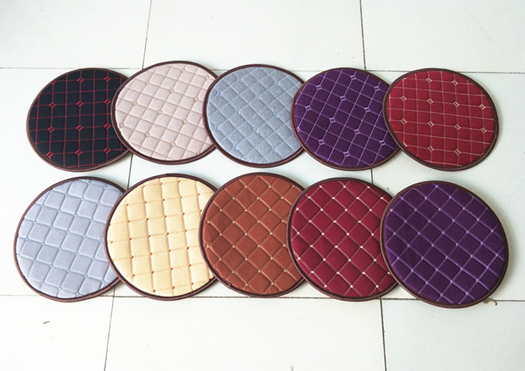 Đàn hồi cao bọt đệm ghế đẩu tròn nhỏ ghế bông tròn vải thở mat Sinh viên trượt pad phân - Ghế đệm / đệm Sofa thảm trải ghế sofa mùa hè