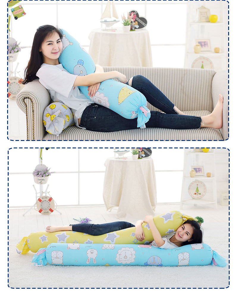 Điều đầy đủ chiều dài bông kẹo gối rửa lớn hình trụ trai giường gối ngủ gối đệm thắt lưng dài - Trở lại đệm / Bolsters ghế sofa tựa lưng