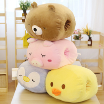 Pillow cute student lunch break artifact sleeping pillow classroom small pillow office sleep nap pillow male