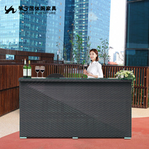 Xinningju Fujin Table and Chair Bar Cafe Tall Fujin Chair Outdoor Courtyard Open Farm Furniture Hotel Fujido Bar