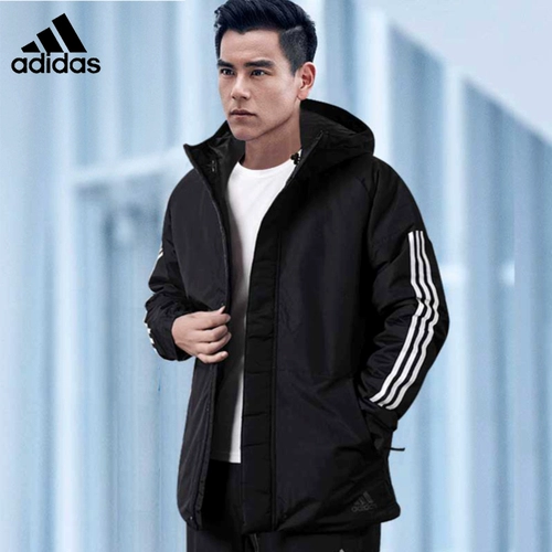 Adidas, пуховик, весенний комплект, утепленная спортивная куртка, штаны, коллекция 2021, тренд сезона