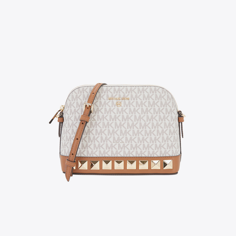 Michael Kors Mk Women's Bag Logo Printed Shell Bag Shoulder Crossbody Bag