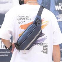 2022 new nylon purse strings for men and women with mobile phone bag obliquely satchel Ins casual large capacity chest bag