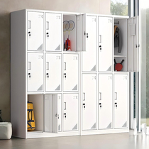 Steel locker household cabinet storage cabinet iron cabinet with lock six-door ventilation hole yoga mat laundry cabinet storage cabinet