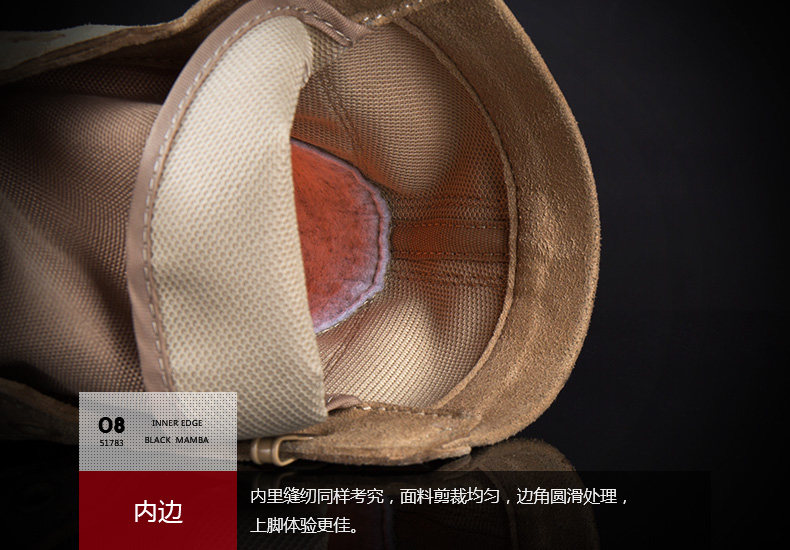 Boots militaires pour homme - porter - Ref 1402663 Image 49