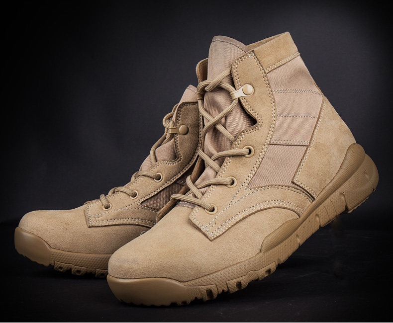 Bottes militaires pour homme - lumière - Ref 1397378 Image 33