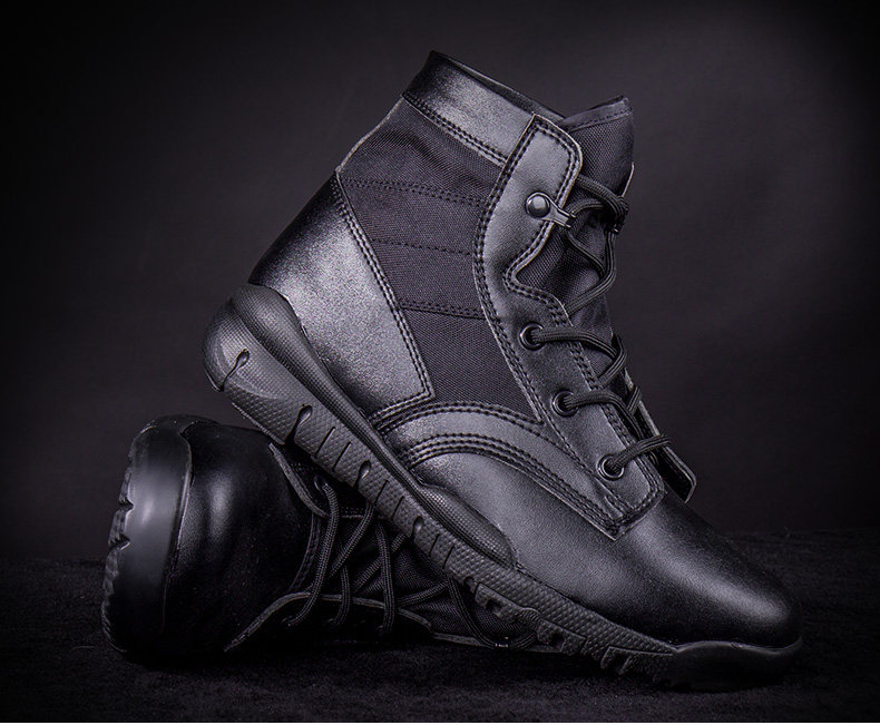 Bottes militaires pour homme - lumière - Ref 1397378 Image 30