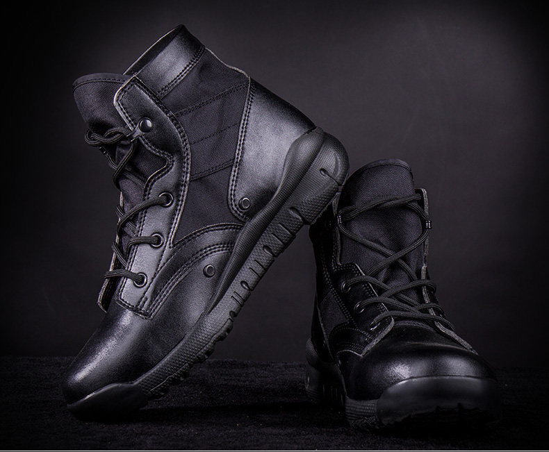 Bottes militaires pour homme - lumière - Ref 1397378 Image 31