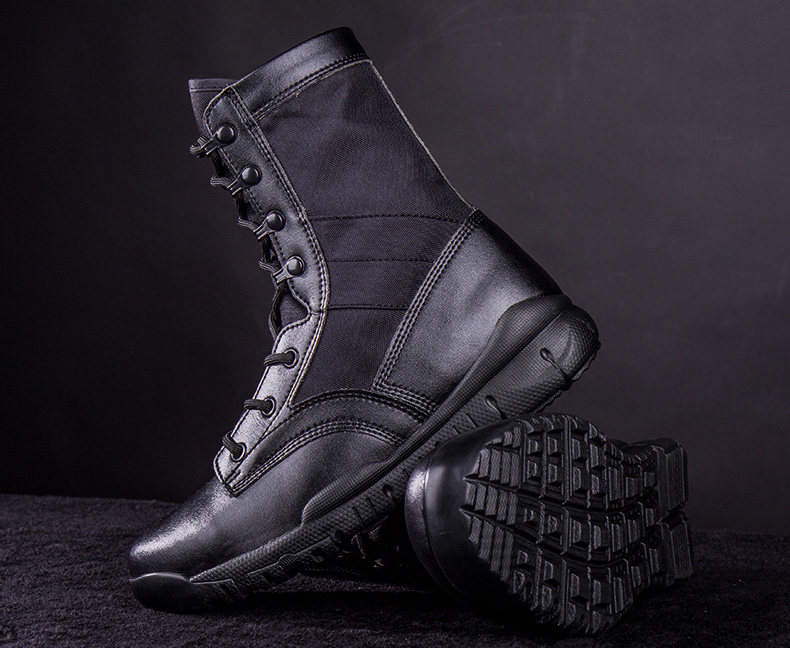 Bottes militaires pour homme - lumière - Ref 1397891 Image 24