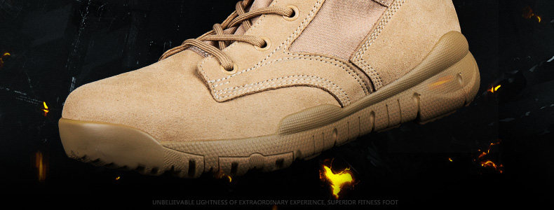 Boots militaires pour homme - porter - Ref 1402663 Image 8