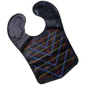 Hairdressing supplies shawl trimming cloth waterproof tape hair salon special household baked oil shoulder cloth