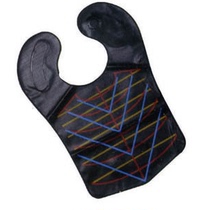 Hairdressing Supplies Cloak Shoulder Haircut Waterproof Rubberized Rubberized Rubberized Rubberized Fabric Hair Salon Special Home Oiled Shoulder-to-shoulder apron