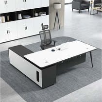 Office furniture owner table and chairs Combined simple and modern Presidents desk Grand Bandai General Manager Table Desk Desk desk
