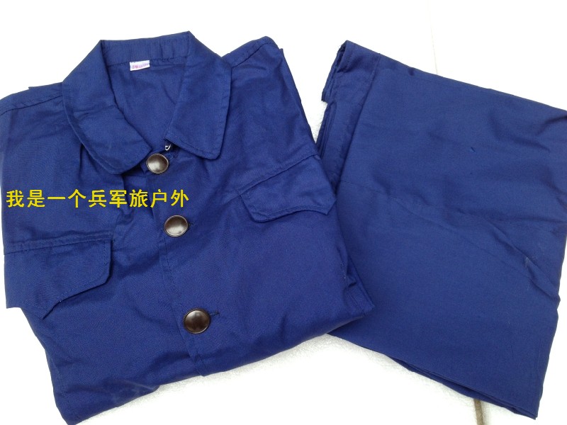 Work Clothes Performance Clothing 65 Type of Blue Confirmed Performance Summer Dress (without the lead seal)