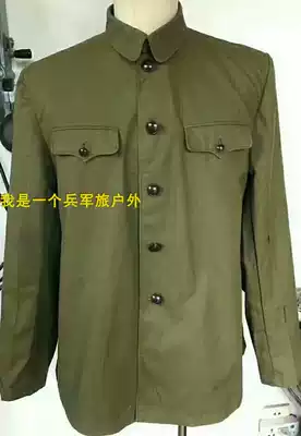 Stock 65 small canvas military uniform winter wear six-five small canvas fabric soldiers winter old military uniform