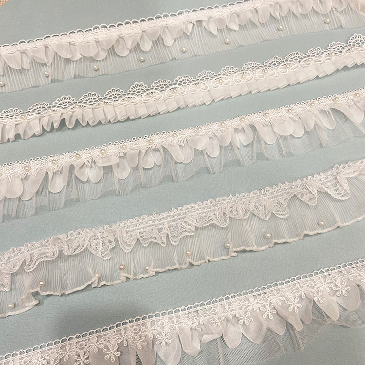 Curtains, French-Style White Pearl Edge Curtains, Lace Trim, Home Accessories, Accessories, Clothing Embroidery Lace Curtains, French-Style White Pearl Edge Curtains, Lace Trim, Home Accessories, Accessories, Clothing Embroidery Lace