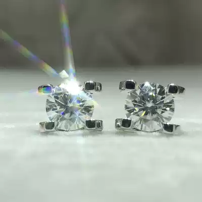 The shaper section auricular acupuncture atmospheric explicit drill 50-1 karat mo sang shi auricular acupuncture may make 18K platinum winnings rose gold