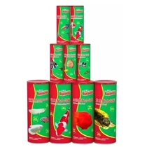 Paulas goldfish koi parrot tropical fish flakes colorful cichlid benthic Silver Dragon lucky map dragon fish feed