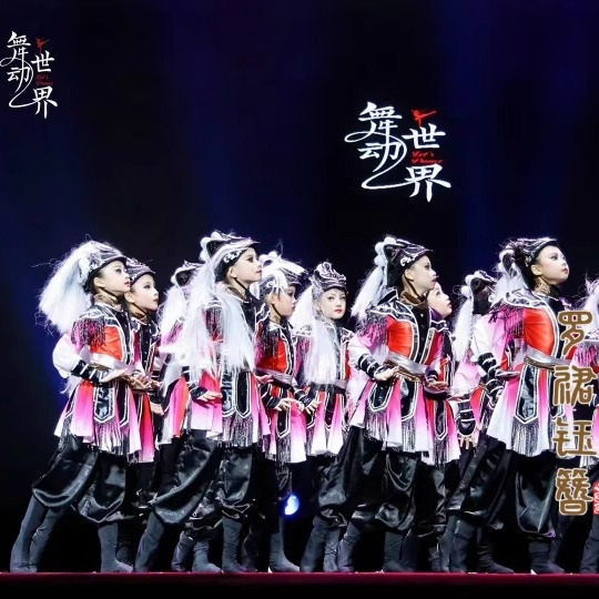 The 12Th Xiaohe Style Horse of the Wind Dance Children's Mongolian Performance Costumes Youth Dance Performance Costumes