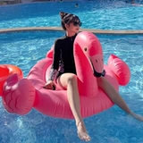 INTEX Акула для двоих, водная надувная игрушка для взрослых, крокодил, дельфин, единорог