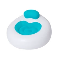 Любовь мака -синий диван+нога на надувном насосе