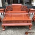 Boutique Burmese gỗ hồng mộc lớn phong phú kết hợp sofa nước 1 + 1 + 3 sáu mảnh đặt trái cây lớn gỗ hồng mộc đồ nội thất phòng khách - Bộ đồ nội thất Bộ đồ nội thất