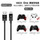 Оригинальный кабель для передачи данных Microsoft Xbox One controller серии Elite 2-го поколения XS кабель для зарядки контроллера USB-кабель mini 3
