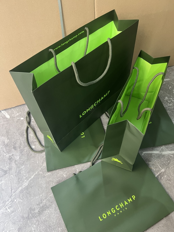 Longchamp Gift Bag Handbag Paper Bag