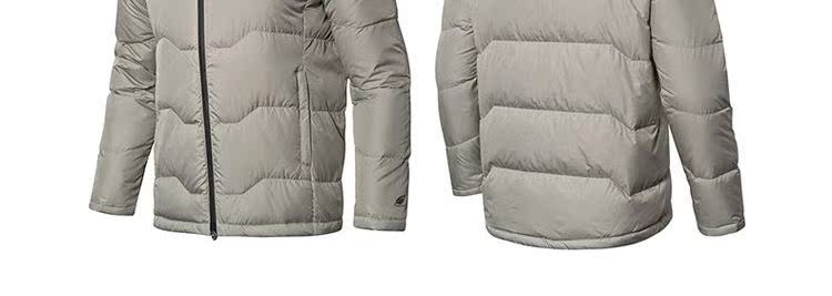 Li Ning down jacket nam 2018 mùa đông mới dày chống gió ấm Wade áo khoác ngắn trùm đầu thể thao nam áo phao lót lông