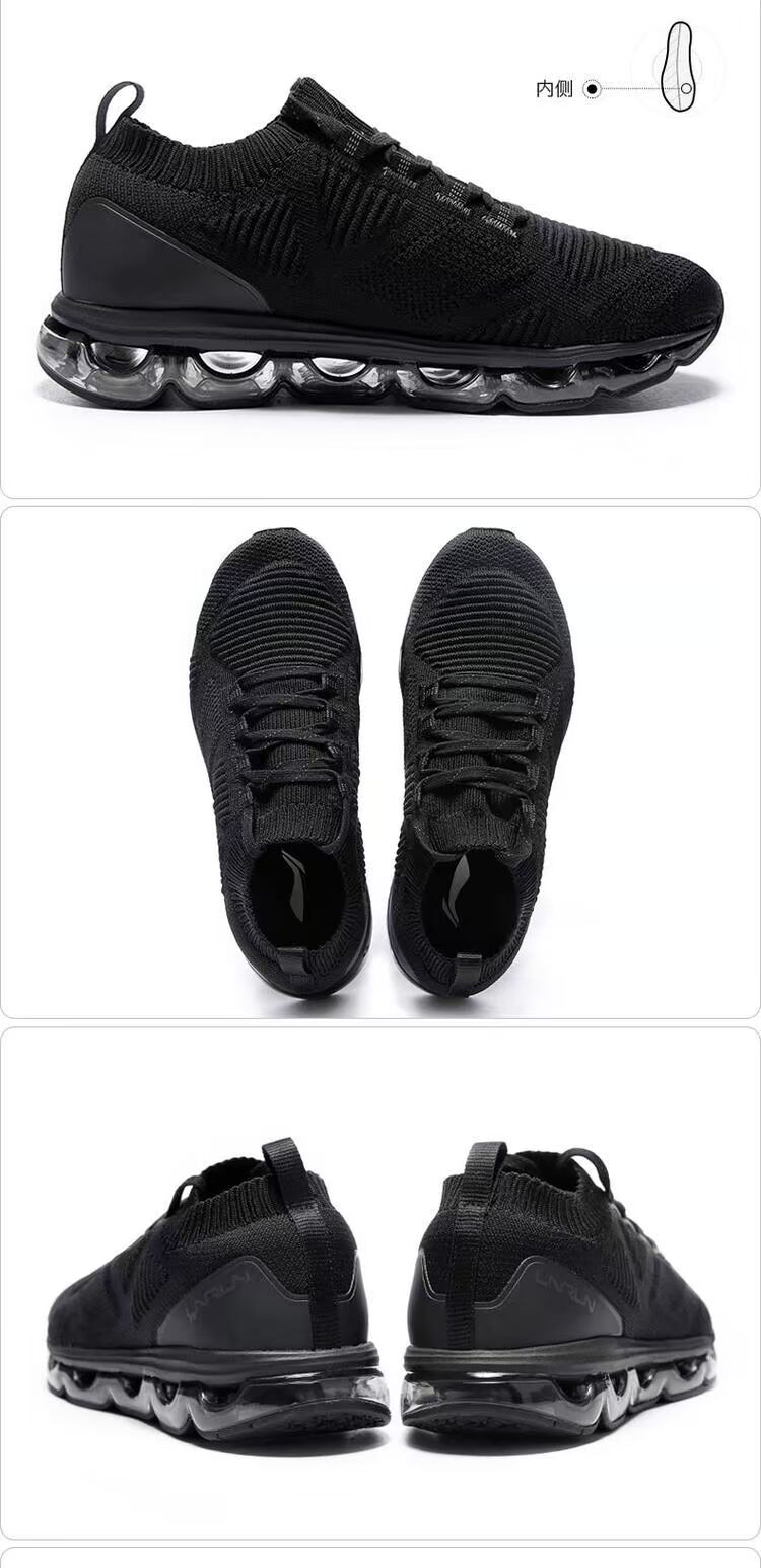 Giày nam Li Ning giày chạy bộ mùa thu đông 2018 bóng dáng thoáng khí sốc toàn cọ đệm giày giày chạy giày thể thao nam giày nữ sneaker