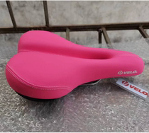 VELO Pink Seat Cushion Folding Bike Small Cloth Car Bicycle Seat Cushion Cushion Basket Empty Model Waterproof PU Leather